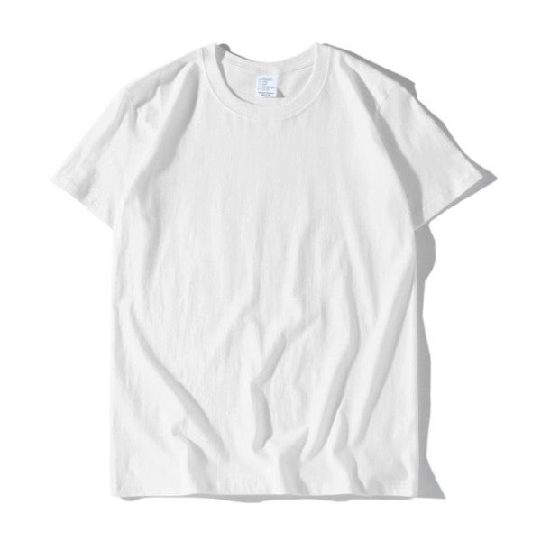 200g Combed Cotton Unisex T-Shirt-White