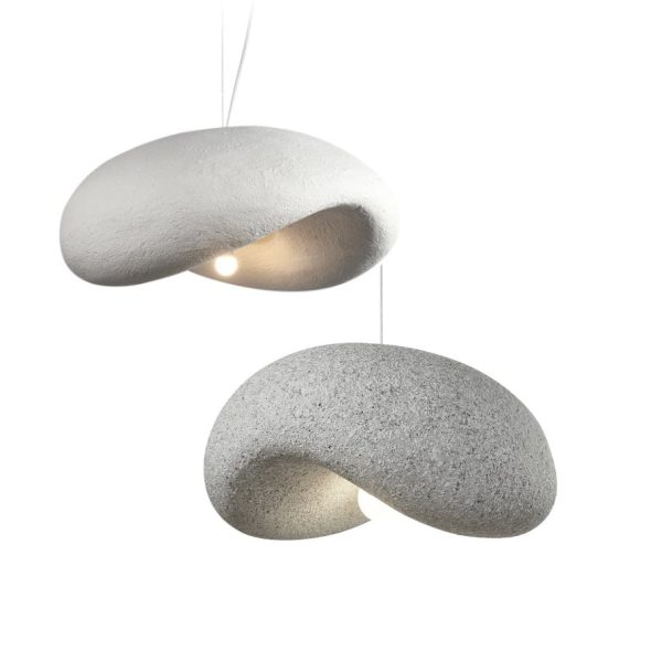 Aoshi - C | Wabi-sabi Style Resin Pendant Light
