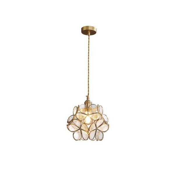 Cherry Blossoms | Glass Color Petal Pendant Light